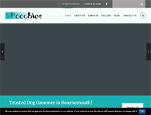 Tablet Screenshot of poochies.biz